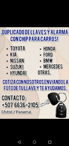 Cerrajero Chitre Penonome Aguadulce Santiago Panamá 6636-2105